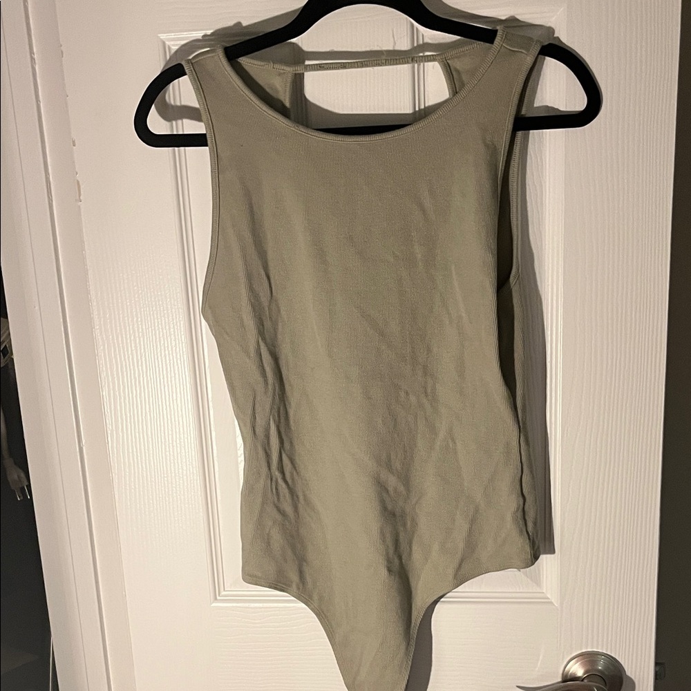 American Eagle Outfitters Olive Bodysuit